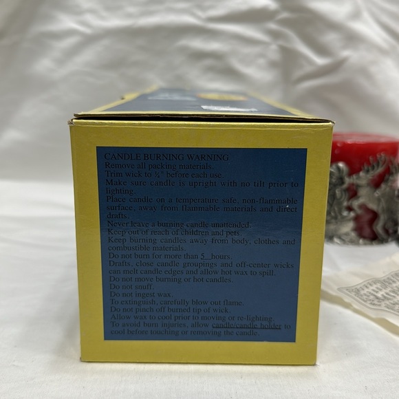 Santa Claus candle set - Picture 7 of 7